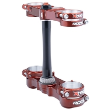 Xtrig Yamaha YZ250F 12-23 YZ450F 10-15/18-22 Brown 20-22mm Offset ROCS Pro Triple Clamps