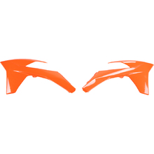 UFO KTM 125-250 SX 11-12 250-505 SX-F 11-12 Orange Radiator Shrouds