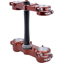 Xtrig Kawasaki KX250F 21-26 KX450F 19-26 Brown 21-23mm Offset ROCS Pro Triple Clamps