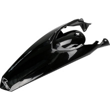 UFO KTM EXC 12-15 Black Rear Fender With Lugs