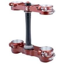 Xtrig Suzuki RMZ250 19-27 RMZ450 18-27 Brown 18.5-21.5mm Offset ROCS Pro Triple Clamps