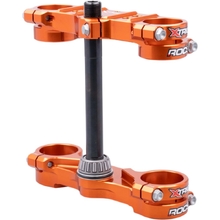 Xtrig KTM 50 SX 21-23 Orange 22mm Offset ROCS Tech Triple Clamps