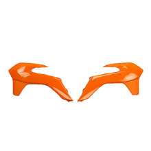 UFO KTM SX/SXF/EXC 13-15 Orange Radiator Shrouds