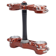 Xtrig Triumph TF 250-X/TF 450 RC Brown 20-22mm Offset ROCS Pro Triple Clamps