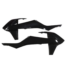 UFO KTM SX/SXF 16-19 Black Radiator Shrouds