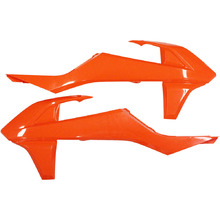 UFO KTM SX/SXF 16-19 Orange Radiator Shrouds