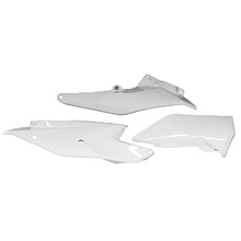 UFO KTM SX/SXF 16-18 EXC 17-19 White Side Panels