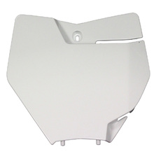 UFO KTM SX/SXF 16-18 White Front Plate