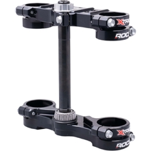 Xtrig KTM/Husqvarna/GAS GAS 50 SX/TC/MC 24-27 Black 22mm Offset ROCS Tech Triple Clamps