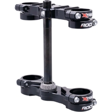 Xtrig KTM/Husqvarna/GAS GAS 65 SX/TC/MC 24-27 Black 22mm Offset ROCS Tech Triple Clamps
