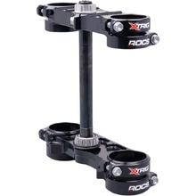 Xtrig KTM/Husqvarna/GAS GAS 85 SX/TC/MC 25-27 Black 14mm Offset ROCS Tech Triple Clamps