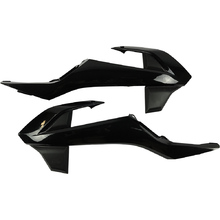 UFO KTM / Gas Gas 65 SX 16-23 MC65 21-23 Black Radiator Shrouds