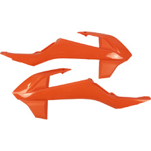 UFO KTM 65 SX 16-21 Orange Radiator Shrouds