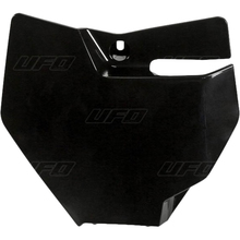 UFO KTM/Gas Gas 85 SX 18-24 MC85 22-24 Black Front Number Plate