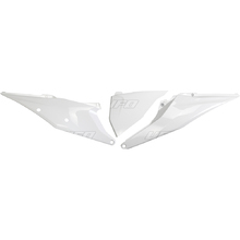 UFO KTM SX/SXF 19-22 EXC/F 20-23 White Side Panels