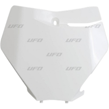 UFO KTM SX/SX-F 19-22 White Front Number Plate