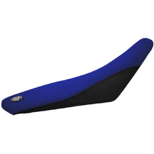 Seat Concepts Yamaha YZ125/250 02-21 Comfort Black Wire Gripper Sides/Blue Wire Gripper Top Complete Seat