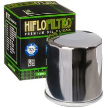 Hiflo HF303C Kawasaki VersysX 300 17-25 Chrome Oil Filter