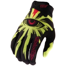 Troy Lee Designs 2026 Air Cyclops Black/Flo Yellow Kids Gloves