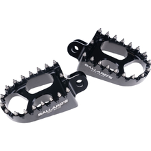 Ballards Kawasaki KLX250/300/650 Black Billet Alloy Footpegs