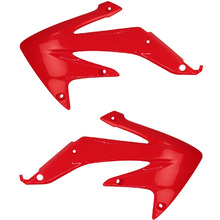 UFO Honda CRF450X 05-07 Red Radiator Shrouds