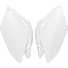 UFO Honda CRF250R 06-09 White Side Panels