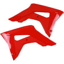 UFO Honda CRF450R/RX 17-20 CRF250R 18-21 Red Radiator Shrouds