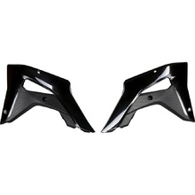 UFO Honda CRF450RX Black Radiator Shrouds