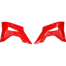 UFO Honda CRF450RX Red Radiator Shrouds