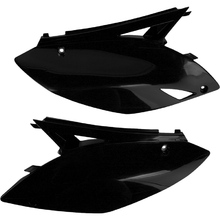 UFO Kawasaki KX250F 09-12 KX450F 09-11 Black Side Panels