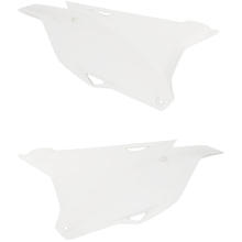 UFO Kawasaki KX85 14-21 White Side Panels