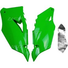UFO Kawasaki KX250F 21-24 KX450F 19-23 Green Side Panels