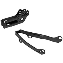UFO Kawasaki KX250-450F 19-26 Black Chain Guide & Slider Kit