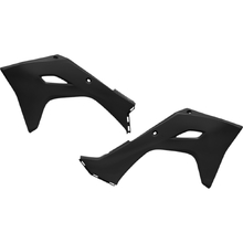 UFO Kawasaki KX250F 25-26 KX450F 24-26 Black Radiator Shrouds