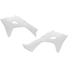 UFO Kawasaki KX250F 25-26 KX450F 24-26 White Radiator Shrouds