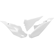 UFO Kawasaki KX250F 25-26 KX450F 24-26 White Side Panels
