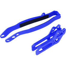 UFO Yamaha YZ/YZF/WRF Blue Chain Guide & Slider Kit
