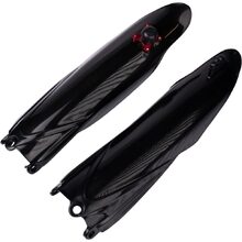 UFO Yamaha YZ/YZF 10-23 Black Fork Protectors w/ Holeshot
