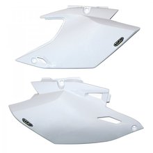 UFO Yamaha WR450F 12-15 White Side Panels