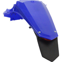 UFO Yamaha WR250F/450F Blue Rear Fender w/ LED Tail Light