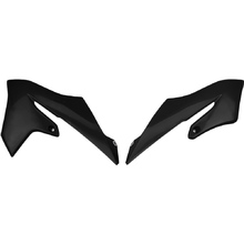 UFO Yamaha YZ450F 18-22 YZ250F 19-23 Black Radiator Shrouds