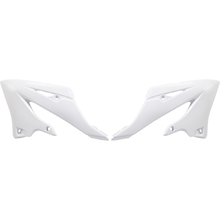 UFO Yamaha YZ125/250 22-26 White Radiator Shrouds