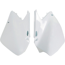 UFO Suzuki RM 125/250 06-12 White Side Panels