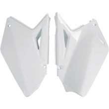 UFO Suzuki RMZ250 07-09 White Side Panels