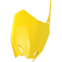UFO Suzuki RMZ250/450 Yellow Front Number Plate