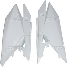 UFO Suzuki RMZ250 19-27 450 18-27 White Side Panels
