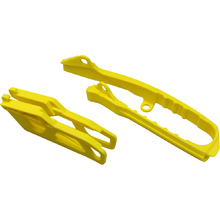 UFO Suzuki RMZ250 19-27 RMZ450 18-27 Yellow Chain Guide & Slider Kit