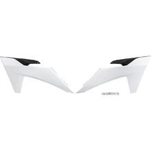 UFO KTM SX/SX-F 23-24 EXC/EXC-F 24-25 White Radiator Shrouds