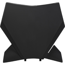 UFO KTM 125-450 SX/SXF 23-27 Black Front Number Plate