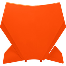 UFO KTM 125-450 SX/SXF 23-27 Orange Front Number Plate
